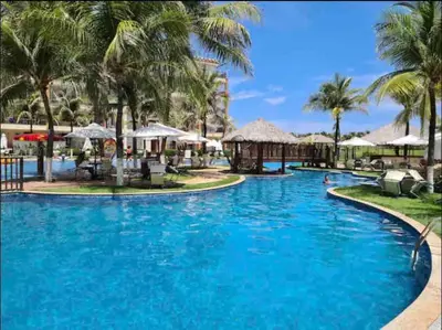A piscina em ou perto de Ap Beach Park Living Porto das Dunas