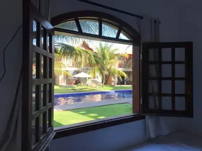 A piscina em ou perto de Chalé La Fazenda
