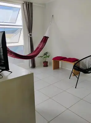A planta de Refúgio tranquilo em bairro aconchegante