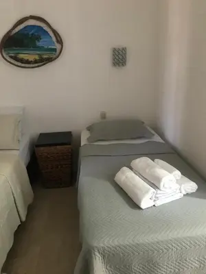 Uma cama ou camas num quarto em Taiba Beach Resort - Ap 106 BL A - IMOB TEMPORADA