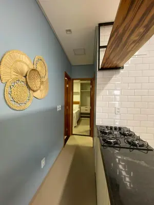 A cozinha ou kitchenette de Villa Palmeira Flecheiras 101
