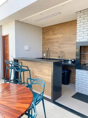 A cozinha ou kitchenette de Villa Palmeira Flecheiras 201