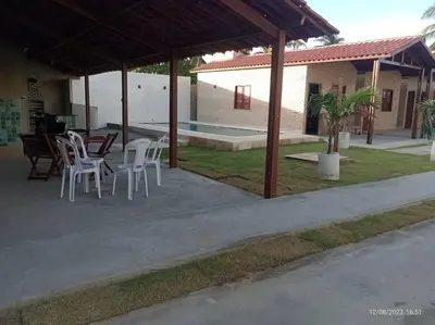 O edifício onde a casa de férias está situado