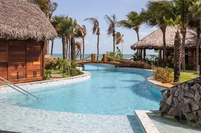A piscina em ou perto de Rancho Noé Cumbuco