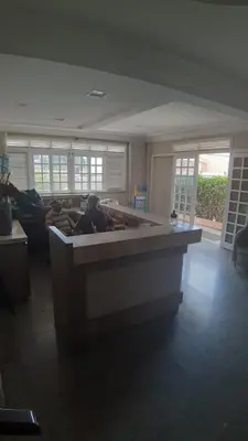 Uma área de estar em Hotel Praia 2000