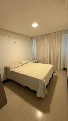 Uma cama ou camas num quarto em Manhattan Beach Riviera Aquiraz