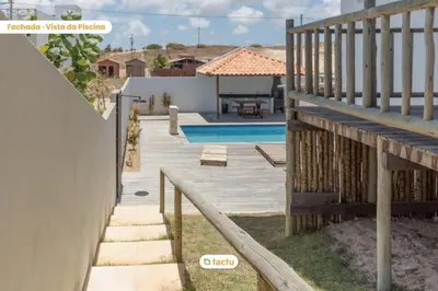 A piscina em ou perto de Apto 100m da praia no Pontal de Maceió por Tactu