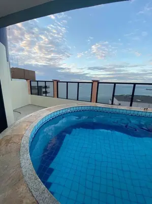 A piscina em ou perto de Vista Meireles by DS Imóveis