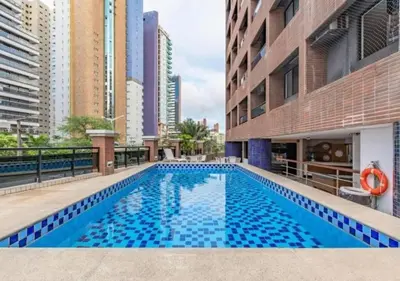 A piscina em ou perto de Flat no Coração do Meireles - Apto 1906
