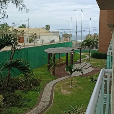 O edifício onde o apartamento está situado