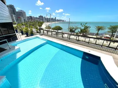 A piscina em ou perto de Aconchego à Beira Mar (no melhor do Meireles)