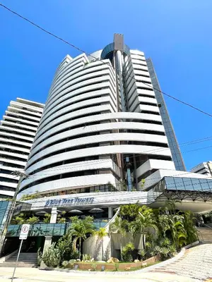 O edifício onde o apartamento está situado
