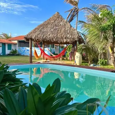 Portal Vida casa na Taiba - de frente ao mar - piscina - lagoa do kite