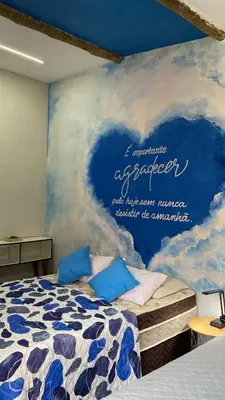 Uma cama ou camas num quarto em Casa Tuia Holiday Flat a 2km do centro e das falesias da Praia de Morro Branco