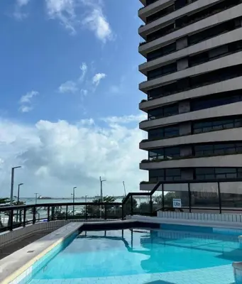 A planta de Flat Beira mar - 1607