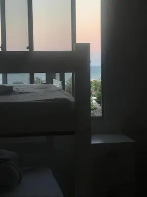 Uma cama ou camas num quarto em Sossego da Lana - vista mar