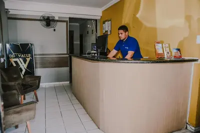 Os clientes hospedados em Hotel Netuno Beach