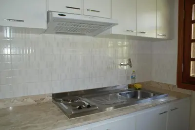A cozinha ou kitchenette de Flat La Fazenda