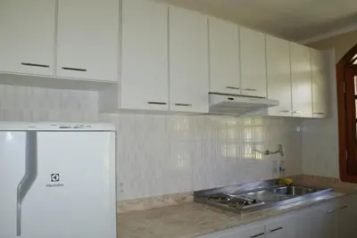 A cozinha ou kitchenette de Flat La Fazenda