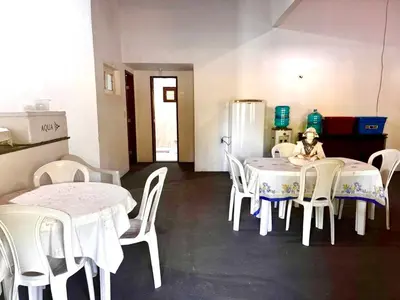 Uma área de estar em Toca do coelho