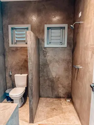 Uma casa de banho em Pontal Praia Suítes