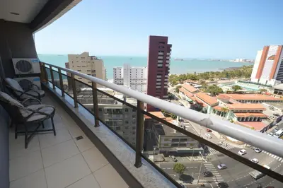 Uma varanda ou terraço em Fortaleza Rentals