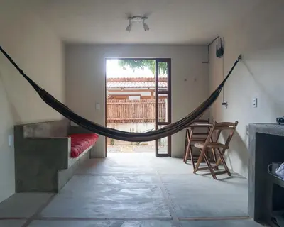 Uma área de estar em Vila das Pedras