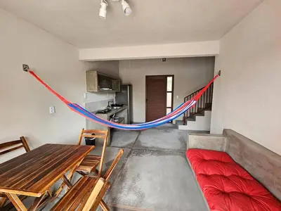 Uma área de estar em Vila das Pedras