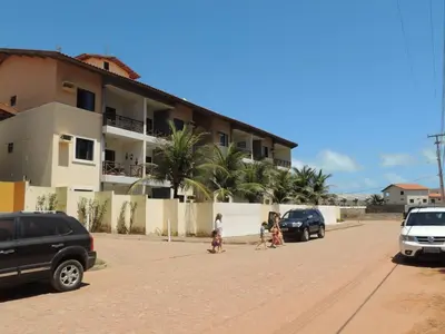 O edifício onde o apartamento está situado