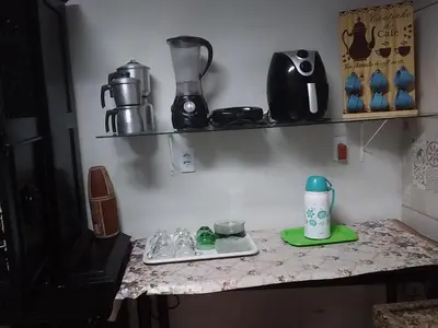 A cozinha ou kitchenette de Casa Sítio Beija Flor