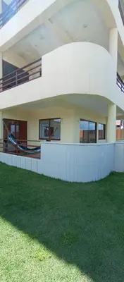 O edifício onde o apartamento está situado