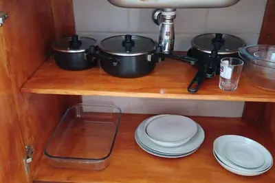 A cozinha ou kitchenette de Apartamento à beira-mar. Beachfront apartment