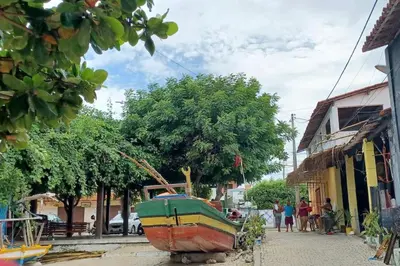A vizinhança circundante ou próxima do apartamento