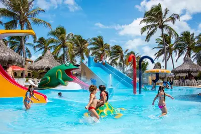 A piscina em ou perto de Hotel Parque das Fontes