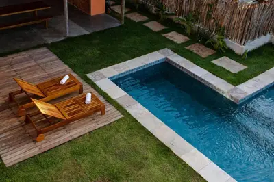 A piscina em ou perto de Casa Nós de Vento - Praia do Prea