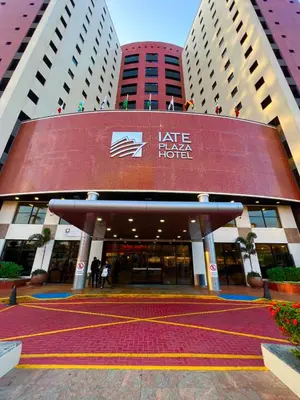 O edifício onde o hotel está situado