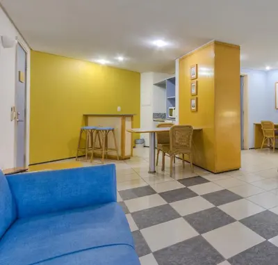 A cozinha ou kitchenette de Iate Plaza Hotel