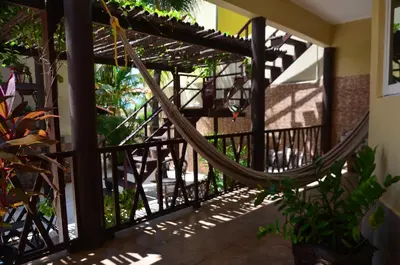 Uma varanda ou terraço em Pousada Mundial