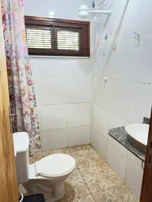 Uma casa de banho em Pousada Sol Nascente