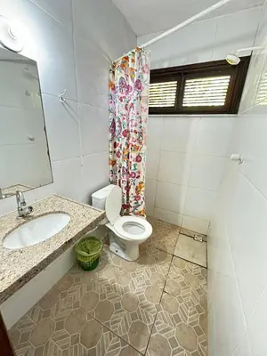 Uma casa de banho em Pousada Sol Nascente