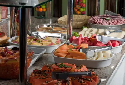 Refeições no hotel ou nas proximidades