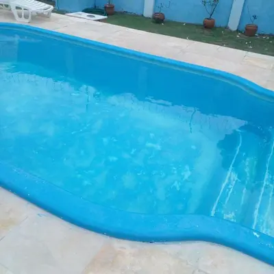 A piscina em ou perto de Casa por temporada na Caponga-Ce