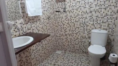 Uma casa de banho em Vivenda Mar Doce Lar - Casa de Temporada