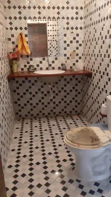 Uma casa de banho em Vivenda Mar Doce Lar - Casa de Temporada