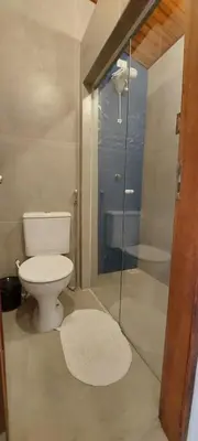 Uma casa de banho em Pousada Brisa Del Mar