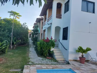 O edifício onde o apartamento está situado