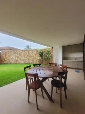 Um pátio ou outra área exterior em Casa em Condomínio Flecheiras