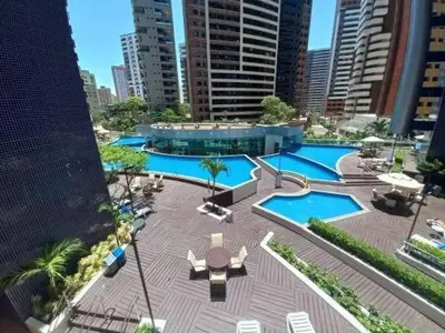 A piscina em ou perto de Beach Class Fortaleza 402