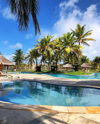 A piscina em ou perto de Aquaville Resort - Apartamento Térreo