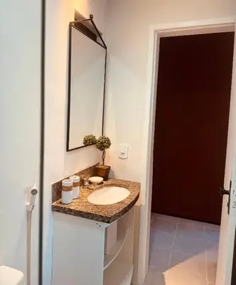 Uma casa de banho em Studio 208 Praia de Iracema